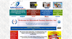 Desktop Screenshot of microtechfactoryservice.com